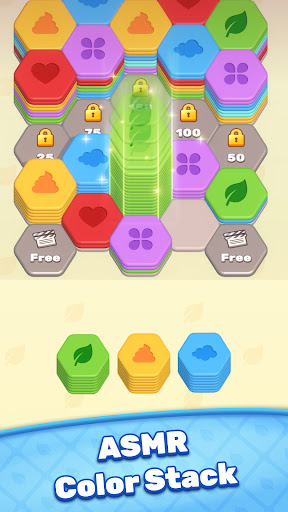 Hexa Stack: Color Hexagon Sort ekran görüntüsü