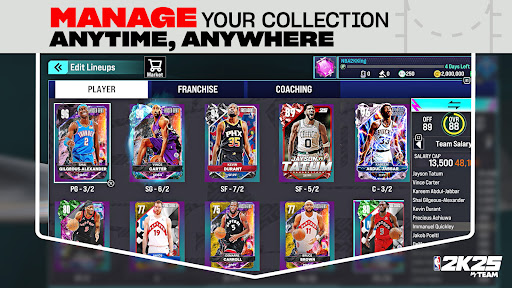 NBA 2K25 MyTEAM ekran görüntüsü
