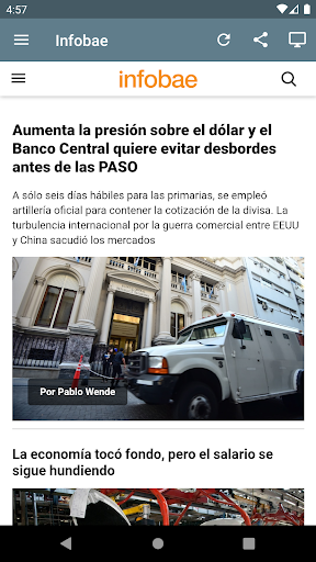 Argentina Periódicos ekran görüntüsü