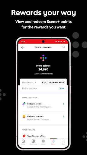 Scotiabank Mobile Banking ekran görüntüsü