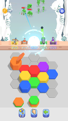Hexa Defence ekran görüntüsü