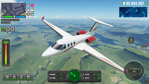 City Airplane Pilot Simulator ekran görüntüsü