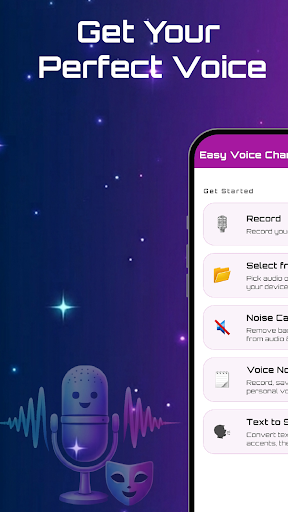 Easy Voice changer ekran görüntüsü