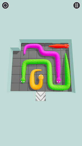Untie Tangled Snakes ekran görüntüsü