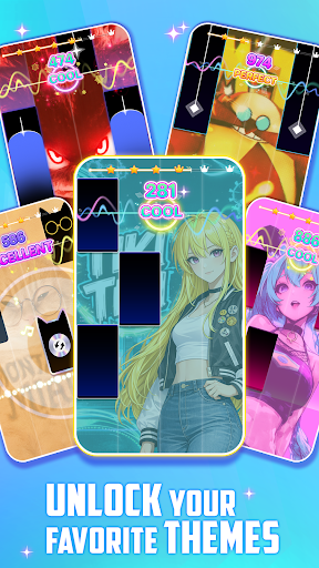 Piano Game 4: EDM Tiles ekran görüntüsü