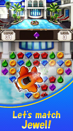 Jewel Resort: Match 3 Puzzle ekran görüntüsü