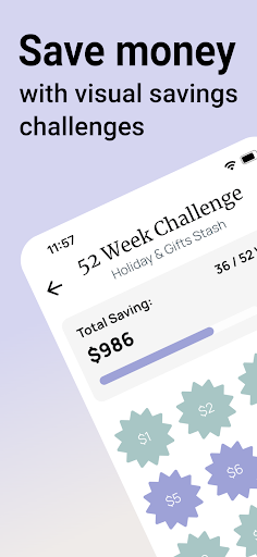 Savings Challenge: Savvy Goals ekran görüntüsü