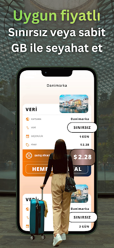 eSIM Seyahat İnterneti: JetSIM ekran görüntüsü