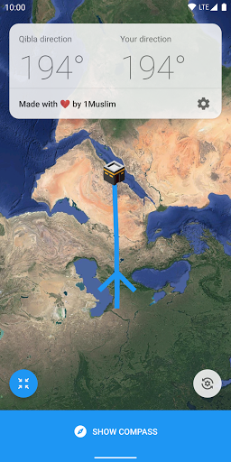 1Qibla - with 360 Panorama ekran görüntüsü
