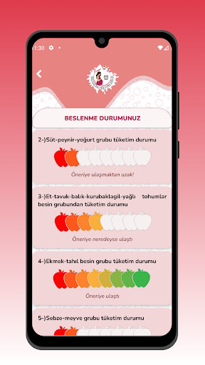 Gebelikte Kilo Yönetimi ekran görüntüsü