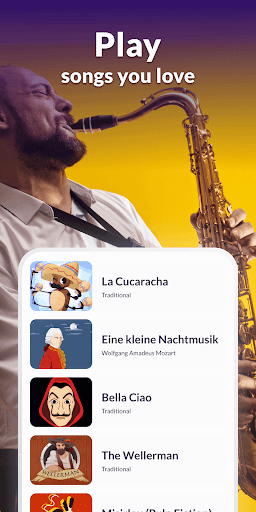 Saxophone Lessons - tonestro ekran görüntüsü