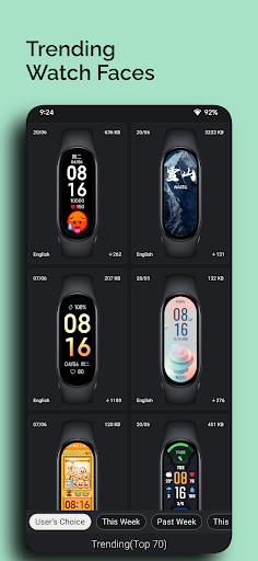 Mi Band 7 Watch Faces ekran görüntüsü