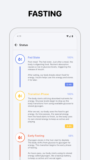 Fasting Tracker: FastMinder ekran görüntüsü