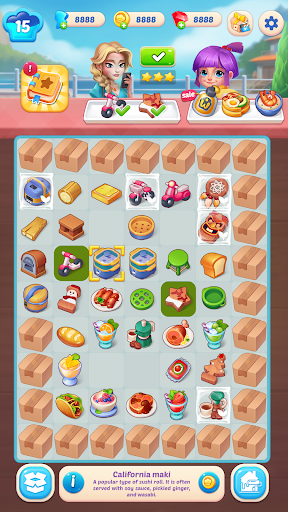Diner Story: Merge Cook Decor ekran görüntüsü