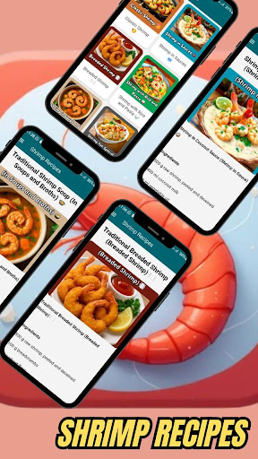 Shrimp Recipes ekran görüntüsü