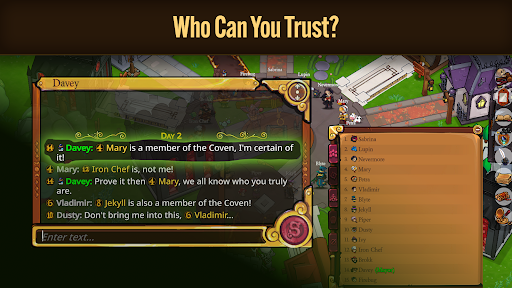 Town of Salem 2: Strateji ekran görüntüsü