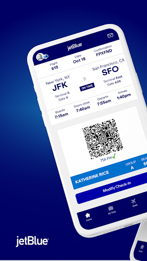 JetBlue - Book & manage trips ekran görüntüsü