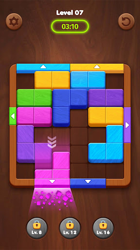 Block Escape Color Puzzle Game ekran görüntüsü