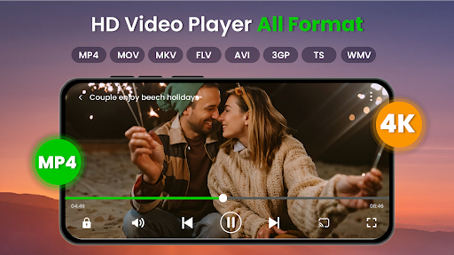 HD video oynatıcı ekran görüntüsü