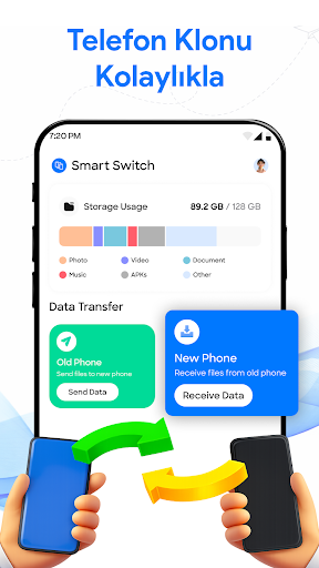 Smart Switch: Dosya Aktarımı ekran görüntüsü