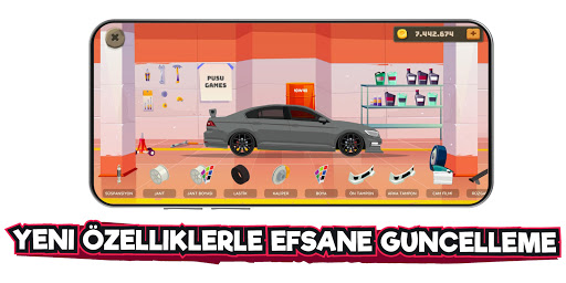 2D Araba Serisi Modifiye Oyunu ekran görüntüsü