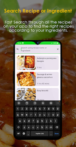 Italian Recipes Offline ekran görüntüsü