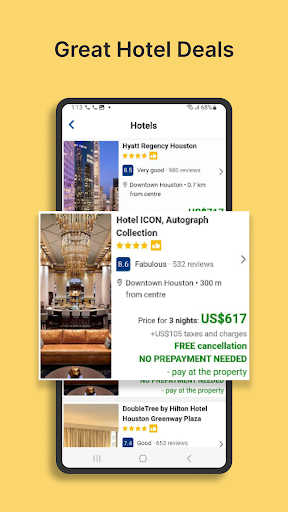 OneTravel: Flights Hotels Cars ekran görüntüsü