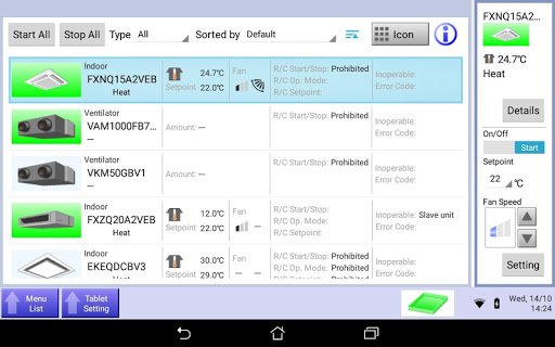 intelligent Tablet Controller ekran görüntüsü