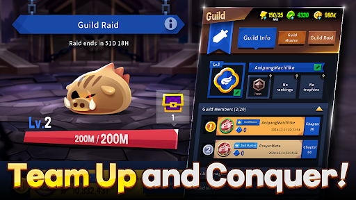 Anipang Matchlike (Puzzle RPG) ekran görüntüsü