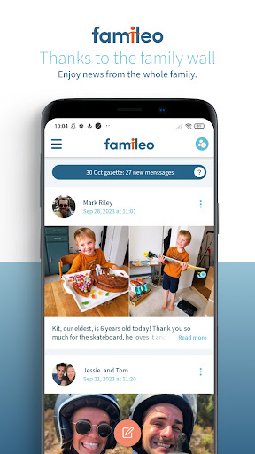 Famileo: Your family newspaper ekran görüntüsü