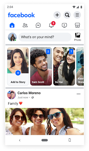 Facebook Lite ekran görüntüsü