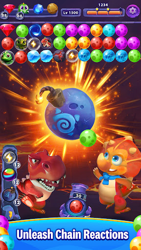 Bubble Dino: Prehistoric Pop ekran görüntüsü
