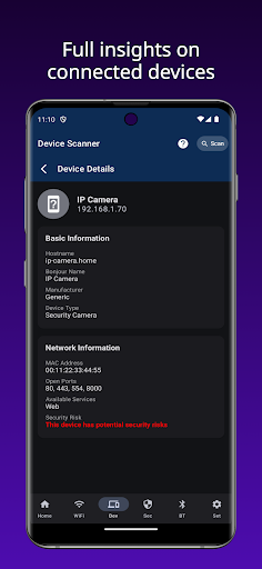 Network Scanner, WiFi Analyzer ekran görüntüsü