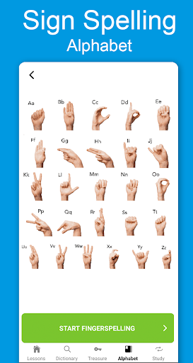 Sign Language ASL Pocket Sign ekran görüntüsü