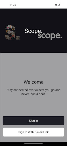 Scope. App ekran görüntüsü