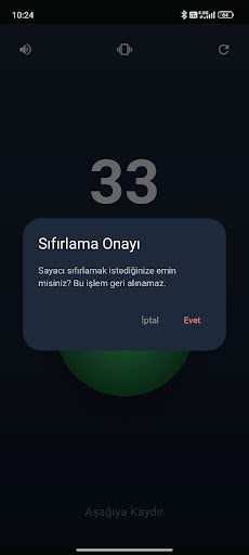 Tesbih ekran görüntüsü