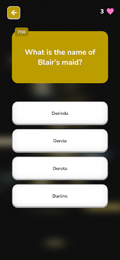 Quiz for Gossip Girl ekran görüntüsü