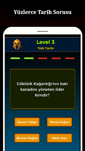 Tarih Bilgi Yarışması ekran görüntüsü