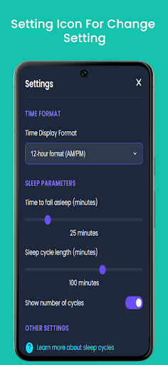 Sleep Calculator ekran görüntüsü