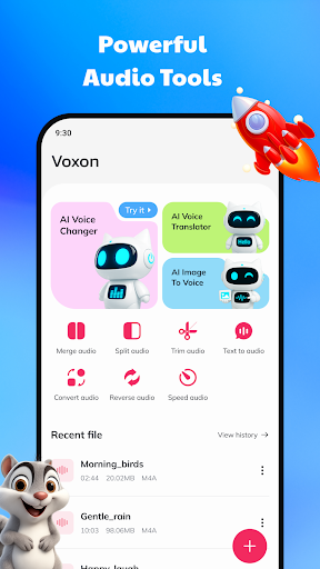 Voxon: Voice Changer, Recorder ekran görüntüsü