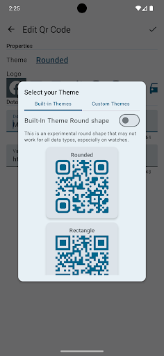 My QR ekran görüntüsü
