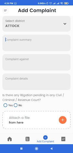Overseas Pakistani's Complaint ekran görüntüsü