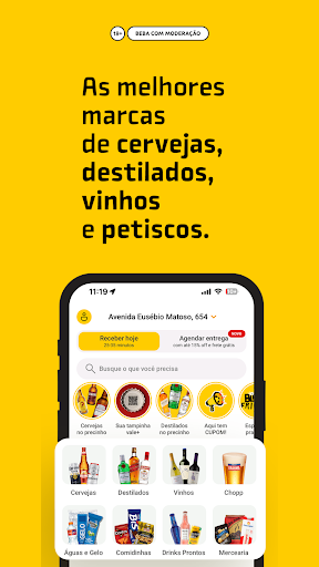 Zé Delivery ekran görüntüsü