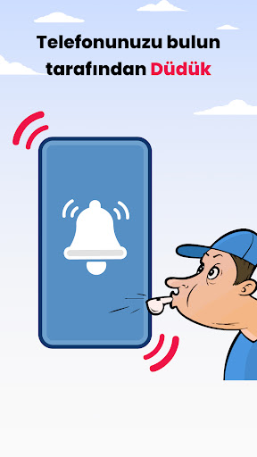 Hırsız alarmı Telefonu bul ekran görüntüsü