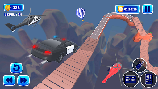 Stunts Driving Games for Kids ekran görüntüsü