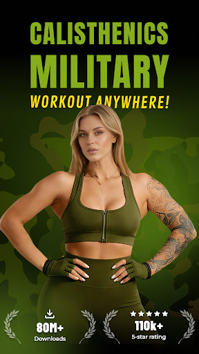 Military Calisthenics Women ekran görüntüsü