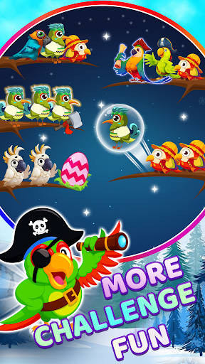 Bird Sort Fun Color Games ekran görüntüsü
