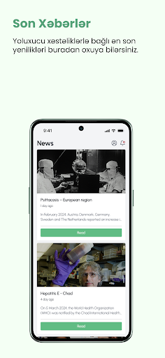 Vaccine App ekran görüntüsü