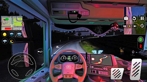 US Cargo Truck Driving 3D Game ekran görüntüsü