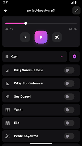 SOMIX MP3 Kesici Ses Birleştir ekran görüntüsü